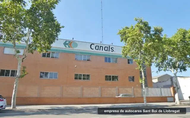 Autocares Canals S A, empresa d'autocars a Sant Boi de Llobregat