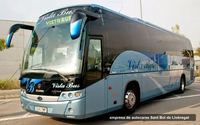 Autocares Vista Bus, empresa d'autocars a Sant Boi de Llobregat