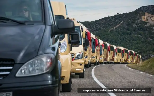 Autocars Vendrell, empresa d'autocars a Vilafranca del Penedès