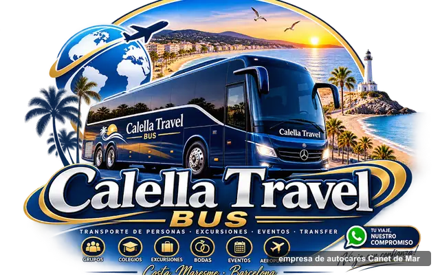 CALELLA TRAVEL BUS, empresa d'autocars a Canet de Mar