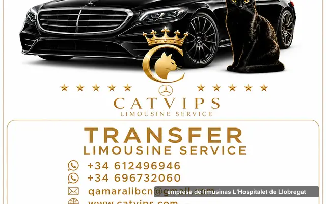 catvips, empresa de limusines a L'Hospitalet de Llobregat