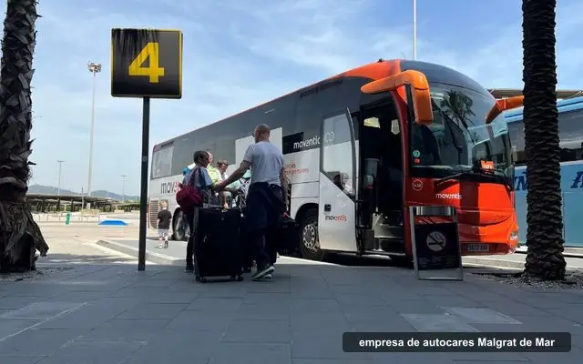 From2, empresa d'autocars a Malgrat de Mar