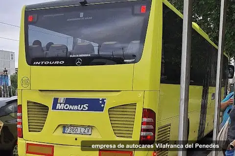 Monbus, empresa d'autocars a Vilafranca del Penedès (2)