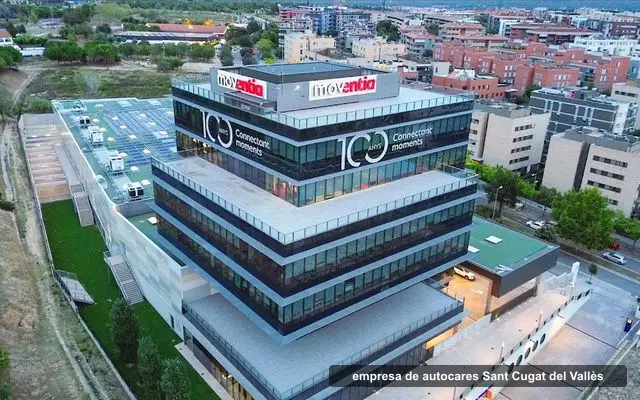 Moventia, empresa d'autocars a Sant Cugat del Vallès