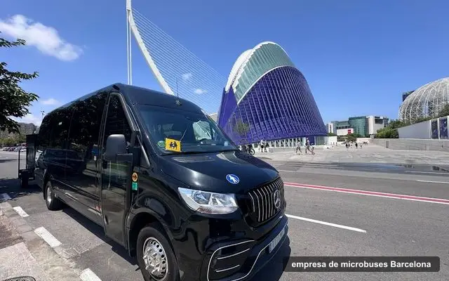 Pandabus lloguer minibus amb conductor, empresa de microbusos a Barcelona