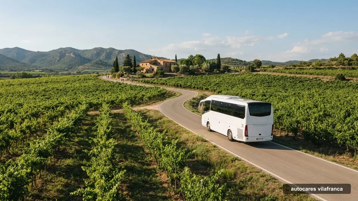 Lloguer d'autocars a Vilafranca del Penedès