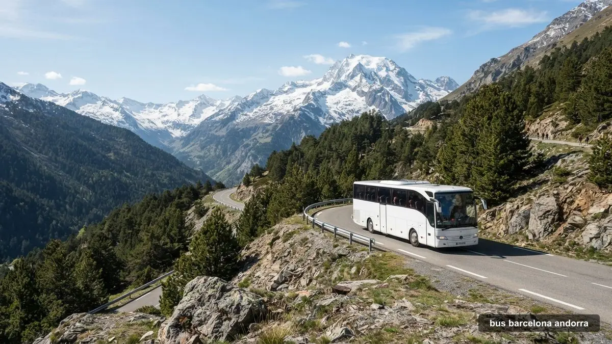 Autobús de Barcelona a Andorra